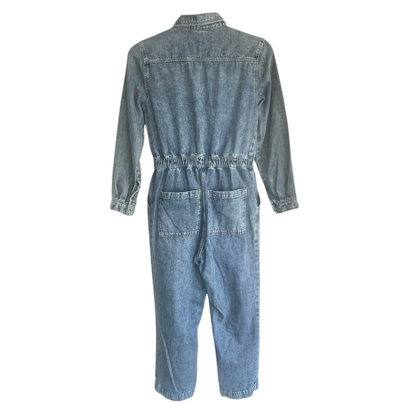 H&M denim jumpsuit size 4 - Picture 3 of 16